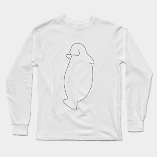 Manatee: Dancing Potato Long Sleeve T-Shirt